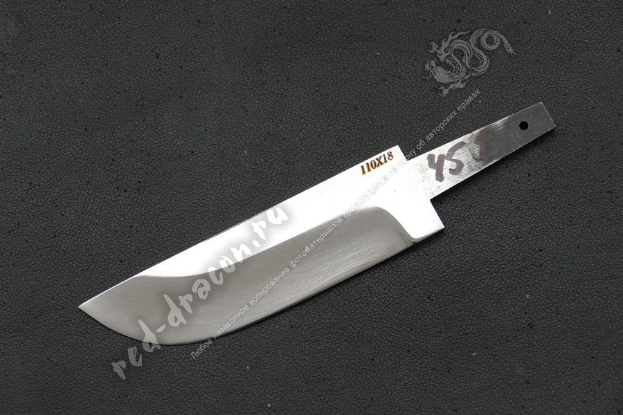 Клинок кованный для ножа 110х18 "DAS451"