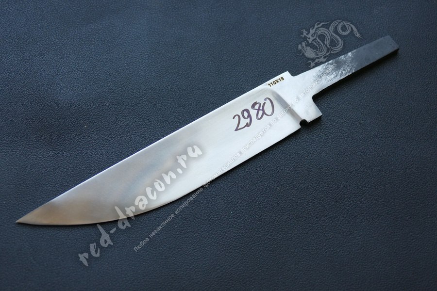 Клинок для ножа 110х18 za2980