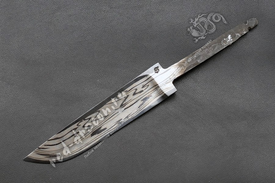 Клинок для ножа Дамаск za1686